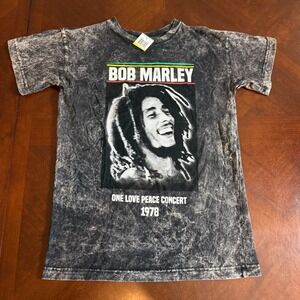 Bob Marley 1978‎ One Love Peace Concert Tour Tee Zion Rootswear Vintage Wash M